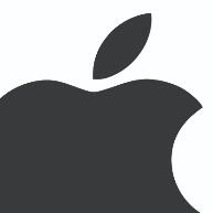 Adesivo Apple Original 2cm x 1,6cm para Capa e Tampa de Celular - imagem 1
