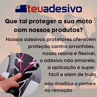 Kit Adesivo Protetor Tanque e Bocal Yamaha (2016+) Caveira - Estilo e Proteção Premium - imagem 5