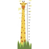 Régua de Crescimento Infantil Adesivo de Parede com Tema Girafa - Decore e Acompanhe o Crescimento com Estilo - imagem 2