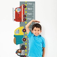 Adesivo de Parede Infantil Régua Carros - Decore com Estilo e Diversão! - imagem 3