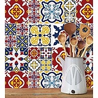 Adesivo de Azulejo Colorido: Renove com Estilo! - imagem 1