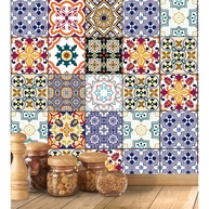Adesivo de Azulejo Português: Renove com Cores! - imagem 1