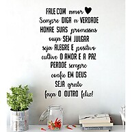 Adesivo de Parede: Amor e Gratidão para Seu Lar - imagem 1