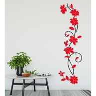 Adesivo de Parede Árvore Rosa 3D: Decore com Estilo! - imagem 1