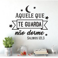 Adesivo de Parede Salmos: Decore com Fé! - imagem 1