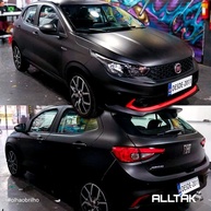 Adesivo Vinil Preto Fosco 2m x 60cm - Envelopamento Automotivo com 5 Anos de Durabilidade - imagem 2