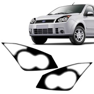 Adesivo Farol Fiesta G3 2010: Máscara Negra Esportiva - imagem 1