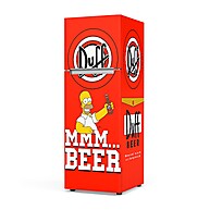 Adesivo Geladeira Duff Beer: Transforme sua Cozinha! - imagem 1