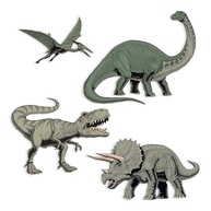 Adesivo de Parede Infantil Dinossauros - Decore o Quarto do Seu Filho com Estilo e Diversão! - imagem 4