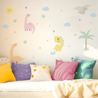 Adesivo de Parede Dinossauro Infantil Lavável - Seguro e Criativo para Decoração do Quarto - imagem 3