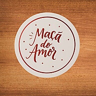 Adesivo Maçã do Amor: Decore com Doçura! - imagem 1