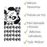 Adesivo Patinhas Pet Decorativo para Ambientes - Cachorrinho Fofo para Personalizar Paredes, Móveis e Carros - imagem 5