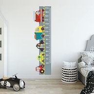 Adesivo de Parede Infantil Régua Carros - Decore com Estilo e Diversão! - imagem 5