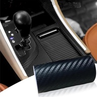 Proteja seu Carro com Estilo: Adesivo Fibra de Carbono 3D 3m Antiarranhões (Preto Fosco) - imagem 4