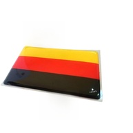 Adesivo Resinado Bandeira Alemanha 6x4cm - Carro e Moto | Destaque seu Veículo! - imagem 1