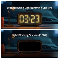 Adesivos Blackout para LEDs - Bloqueio Total de Luz com Fácil Aplicação - imagem 5
