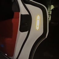 Kit 4 Adesivos de Segurança para Porta de Carro - Reflexivos Noturnos 300m - imagem 3