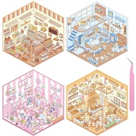 Kit 12 Conjuntos de Adesivos 3D Capivara - Decore com Estilo e Personalidade - imagem 1