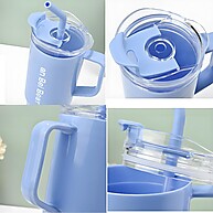 Squeeze Motivacional: Kit 3 Garrafas com Adesivos 💧 - imagem 1