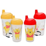 Conjunto Disney Ursinho Pooh - 4 Copos Sippy à Prova de Vazamento com Adesivos - imagem 3