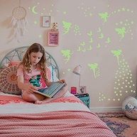 Decalques de Parede de Fadas que Brilham no Escuro - Adesivos Luminosos para Decoração de Quarto Infantil - imagem 4