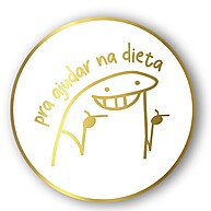 Adesivos Dietas Flork: Dê um Toque Dourado! - imagem 1