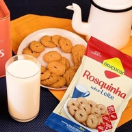Rosquinha sabor Leite zero adicao de acucares Lowcucar 150g - imagem 1