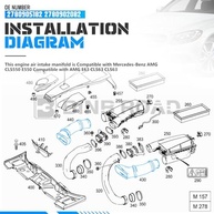 admissao-a-de-par-para-mangueiras-de-ar-benz-de-mercedes-a