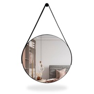 Espelho Redondo Adnet 40cm - Decore com Estilo e Sofisticação Ambientes como Sala, Quarto, Lavabo e Escritório - imagem 4