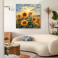 PRASIO Kit de Pintura por Números para Adultos - Flores | Tela com Pintura DIY Fácil em Acrílica para Iniciantes - imagem 3