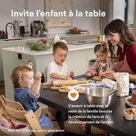 Cadeira Tripp Trapp Preta Stokke - Cadeira Ajustável Multifuncional para Bebês, Crianças e Adultos - imagem 5