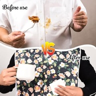 Babadores Adultos Reutilizáveis para Mulheres Idosas e Deficientes Físicos, Babador Adulto à Prova de Água, Multicor, Xadrez, Tamanho 73 x 38 cm - imagem 4