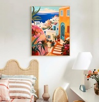 Offito Kit de Pintura por Números para Adultos - Tela à Beira-Mar com Acrílicos Premium - imagem 4