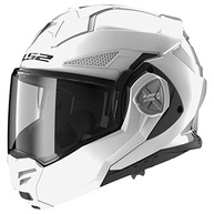 LS2 Capacete Modular Advant X Branco Brilhante - Segurança e Versatilidade para Sua Pilotagem - imagem 2