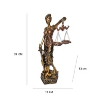 Estátua da Deusa Themis - Simbolismo e Elegância para Escritórios de Advocacia - imagem 4