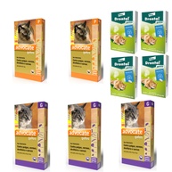 Advocate + Drontal Gato: Combo Antipulgas, Vermífugo - imagem 1