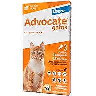 Advocate Gatos: Elimine Pulgas e Vermes! - imagem 1