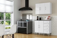 Armário Multiuso Aéreo 3 Portas – Organize com Estilo e Praticidade - imagem 4
