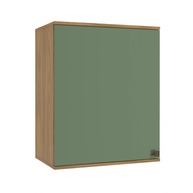 Aéreo Cozinha Celeste 60cm: Nogueira/Verde - imagem 1