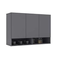Armário Multiuso Aéreo Milão 3 Portas - Organize com Estilo e Praticidade - imagem 2