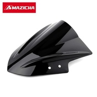Bolha Dupla Preta Amazicha para Kawasaki Ninja 300 EX300 (2013-2017) - Estilo e Proteção Aerodinâmica - imagem 4