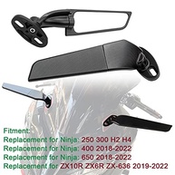 Espelho Retrovisor Asa Aerodinâmica para Motos Esportivas - Ângulo Amplo Ajustável - imagem 3