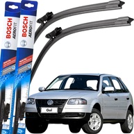 Par Palhetas Limpador Parabrisa Bosch Aerofit Silicone Gol G3 (1999-2006) - Limpeza Superior e Durabilidade - imagem 1