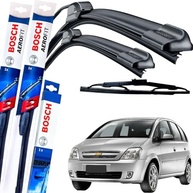 Kit Palheta Limpador Parabrisa Bosch Aerofit Dianteira + Traseira para Meriva (2004-2012) - imagem 2