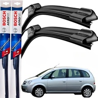 Palheta Limpador Parabrisa Bosch Aerofit Original GM Meriva 2002-2012 - Par Dianteiro - imagem 2