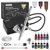 Kit Aerógrafo Profissional 32PSI com Compressor - Pinte, Decore e Maquie com Qualidade! - imagem 1