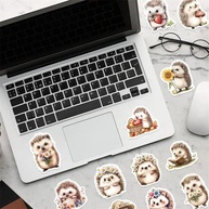 Adesivos de Ouriço Kawaii: Decore com Estilo Aesthetic - imagem 3