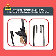 Palheta Limpador Bosch Fiat Idea: Jogo Aerofit AF24 e AF16 - imagem 2