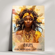 KIT 16 Quadros Decorativos Orixás - Arte Afro-Brasileira com Corte Laser - imagem 3
