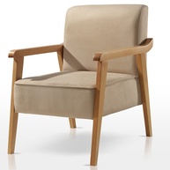 Poltrona Lina Agarb Decor Cor:Linho Cinza - imagem 5